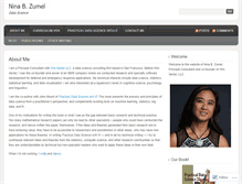 Tablet Screenshot of ninazumel.com